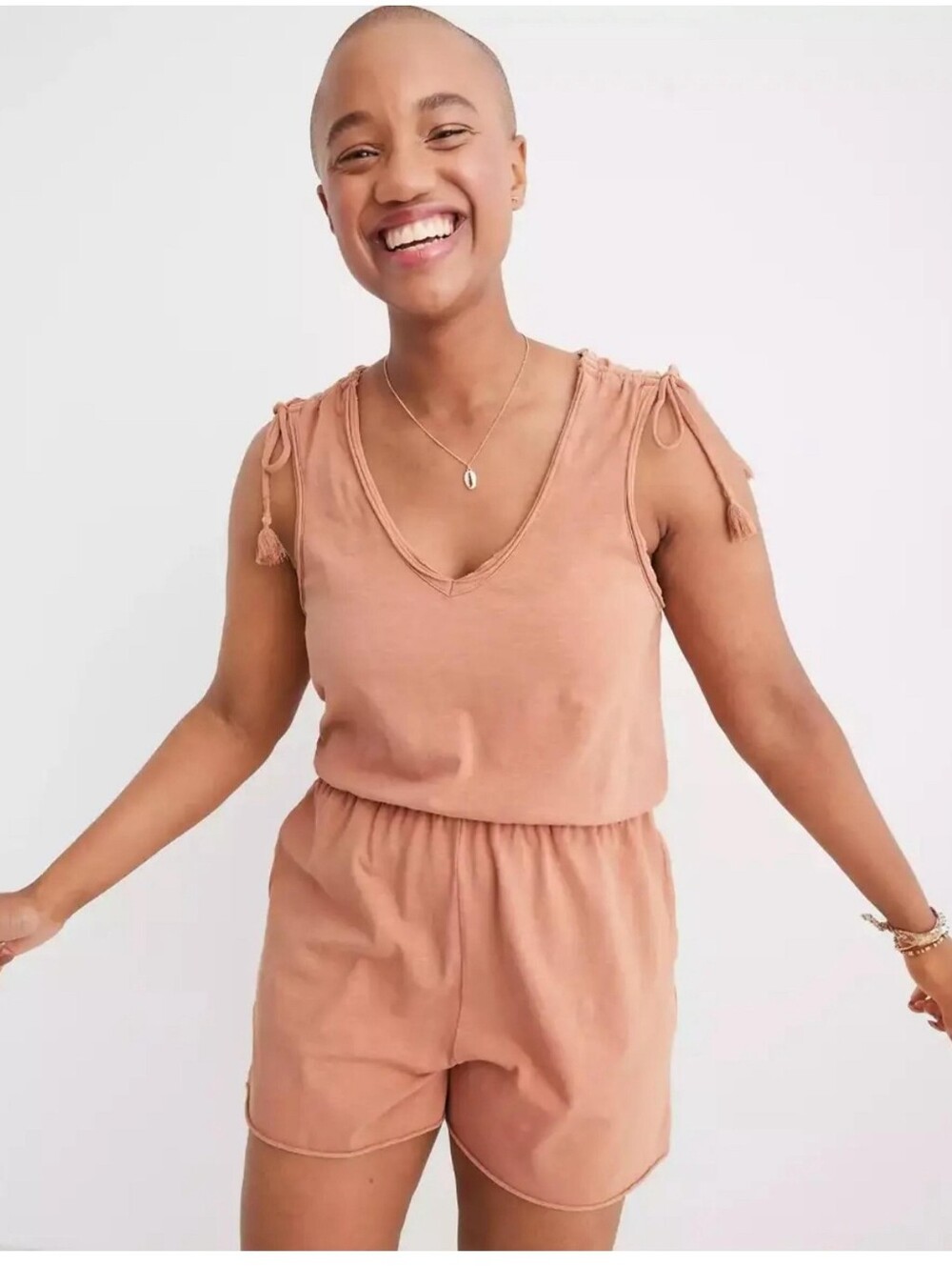 Aerie Ruched Romper